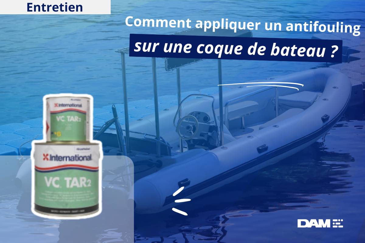 Comment appliquer un antifouling sur une coque de bateau ?